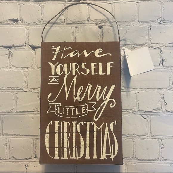 NEW Primitives by Kathy Christmas Wall Hanging - Picture 1 of 7